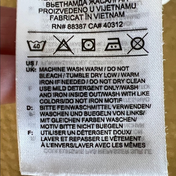 Adidas White Floral Hoodie - Picture 7 of 13